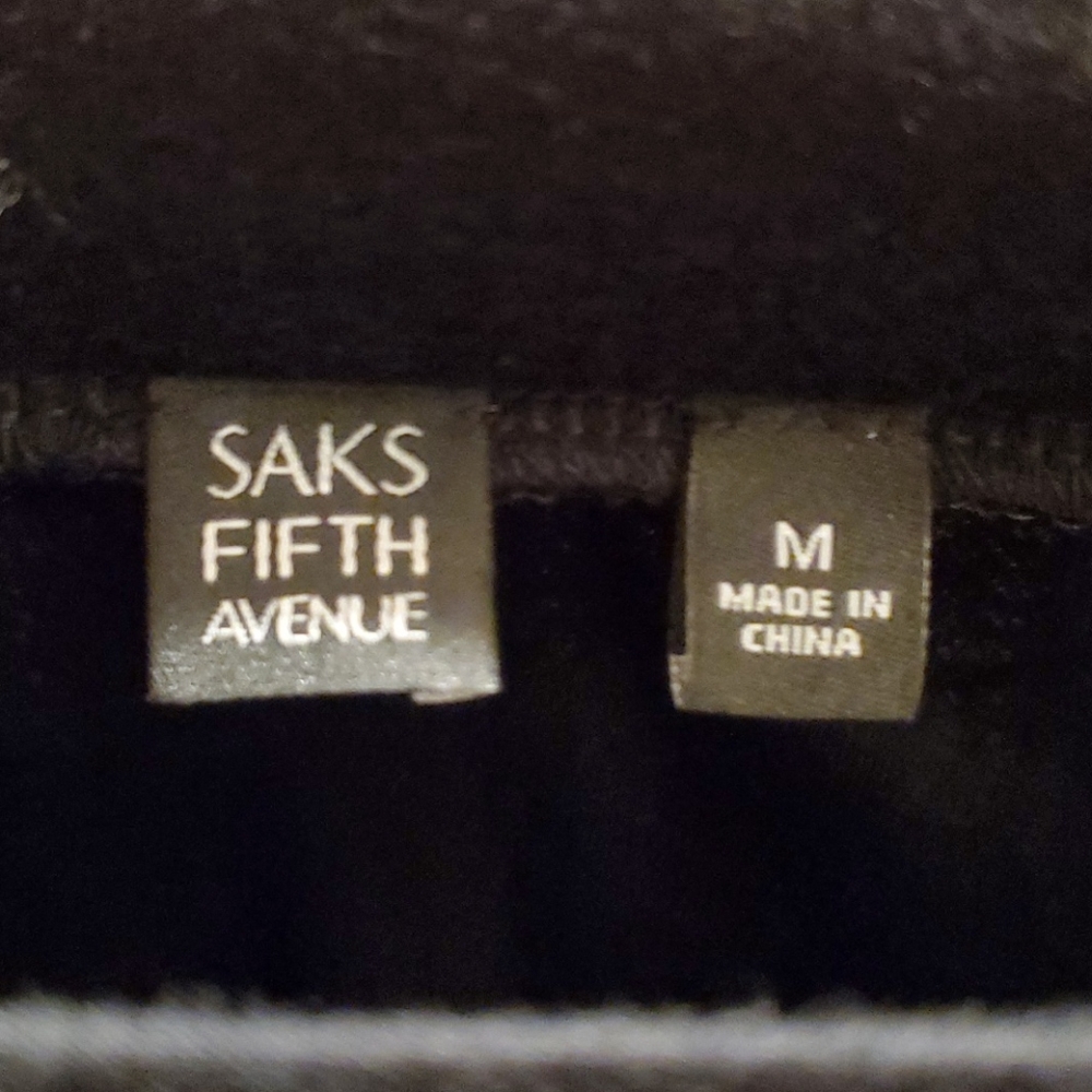 Saks Fifth Ave Women's Black Skirt - Picture 4 of 4